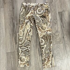 Etro Floral Print Women's Straight Cut Jeans